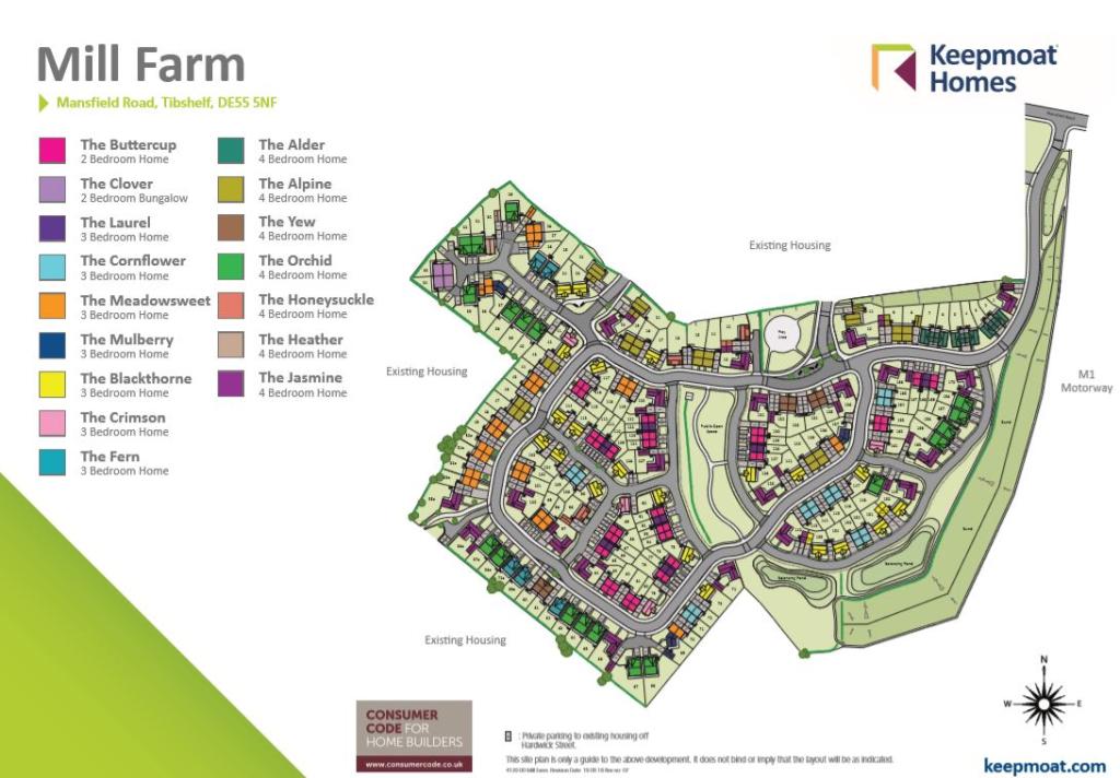 Contact Mill Farm New Homes Development by Keepmoat