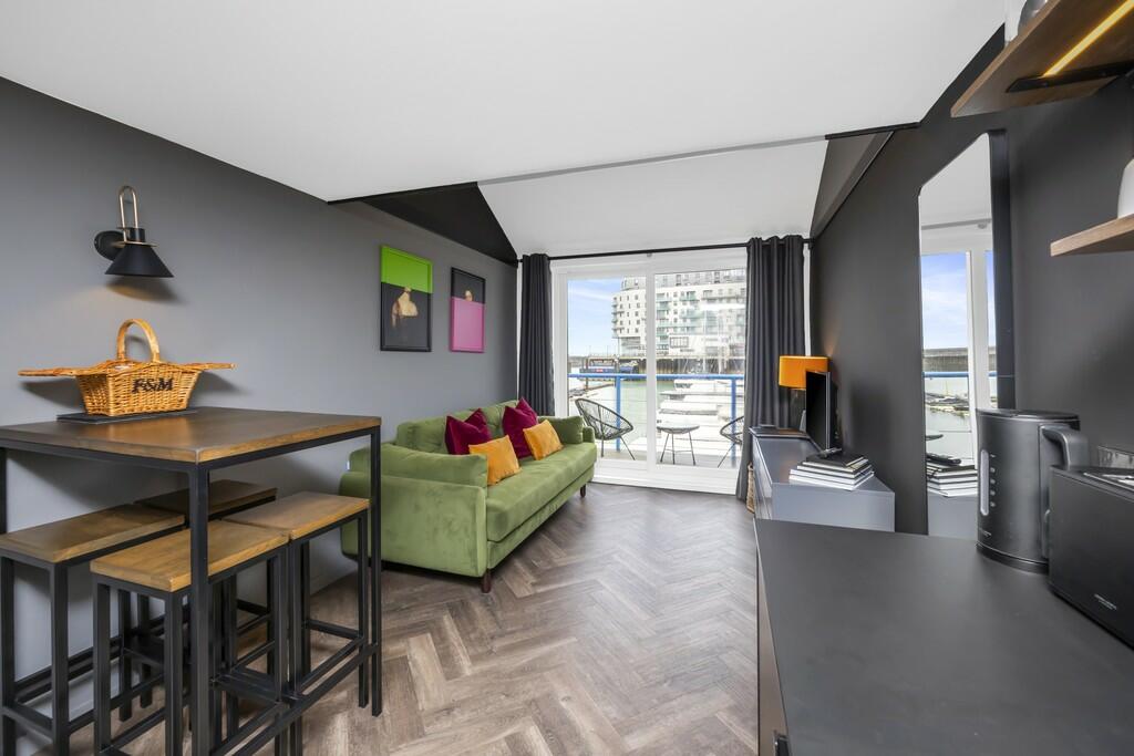 Studio flat for sale in Western Concourse, Brighton Marina Village