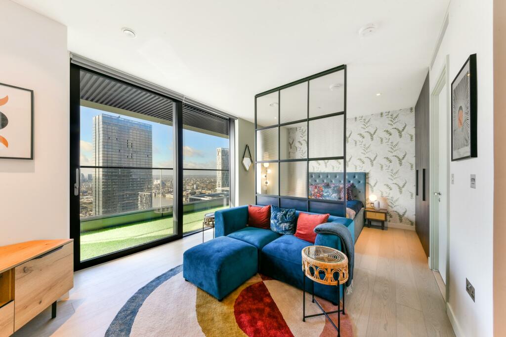 Studio apartment for rent in Bagshaw Building, Wardian, Canary Wharf, E14
