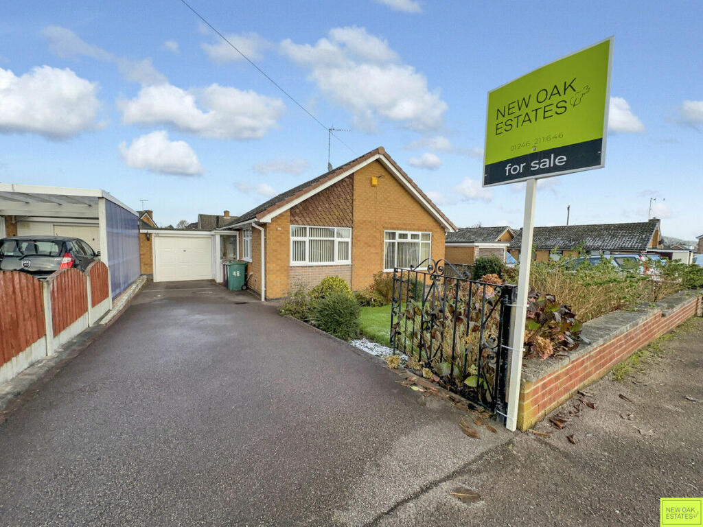 2 bedroom bungalow for sale in Linden Avenue, Clay Cross , S45