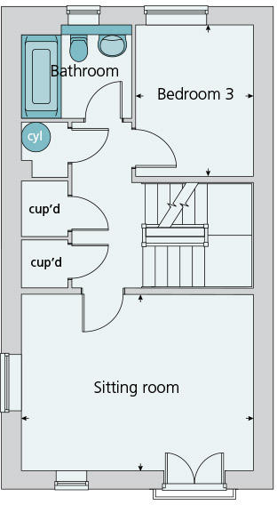 First floor plan