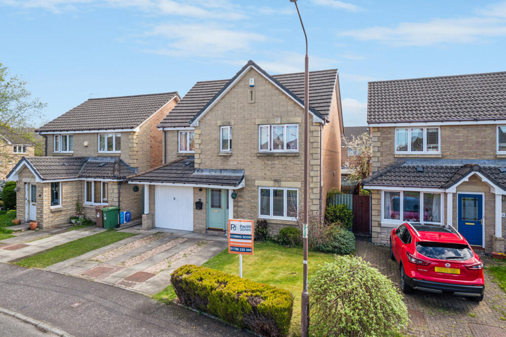 4 bedroom detached house for sale in 17 Harvest Street, Cornton , Stirling , FK9