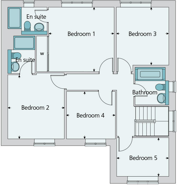 First floor plan