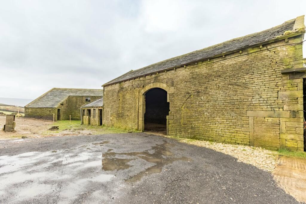 Detached house for sale in Moss Edge Farm, Moss Edge Lane, Holmbridge