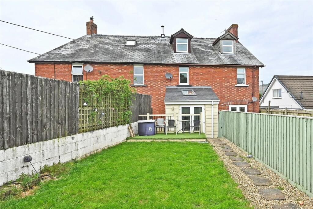 3 bedroom terraced house for sale in Castle Road, Builth Wells, Powys, LD2