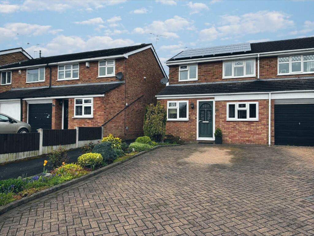 3 bedroom semidetached house for sale in Denton Close, Winsford, CW7