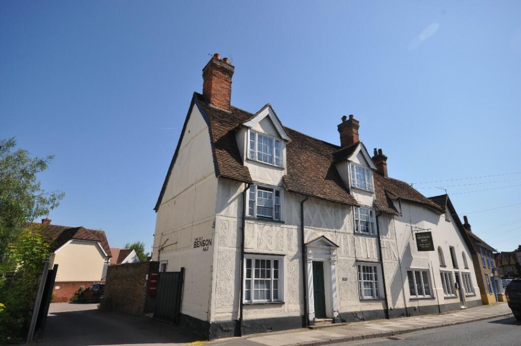 Studio flat for rent in Bradford Street, Braintree, Essex, CM7