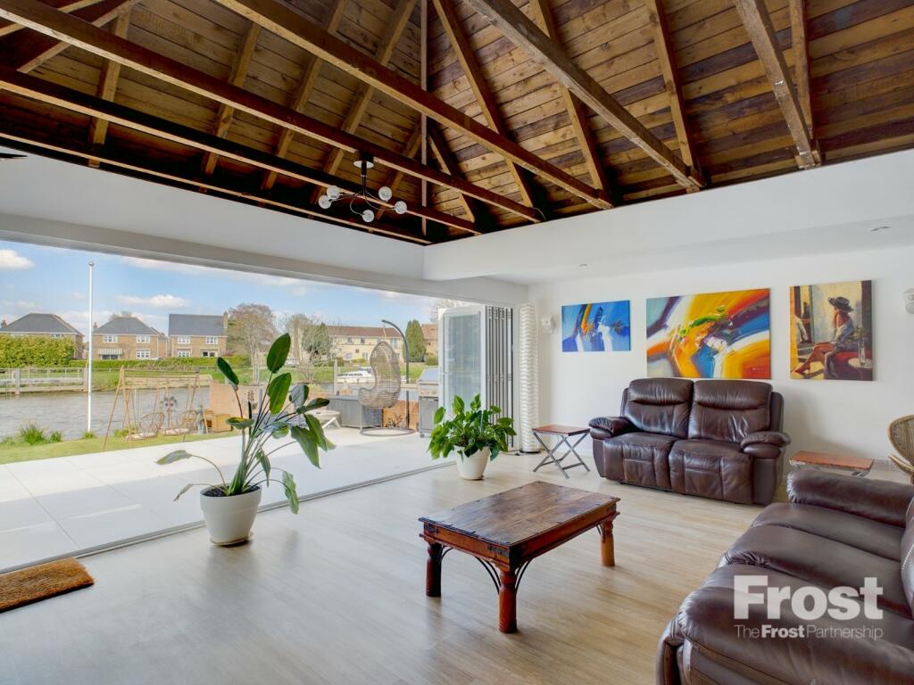 4 bedroom bungalow for sale in Laleham Reach, Chertsey, Surrey, KT16