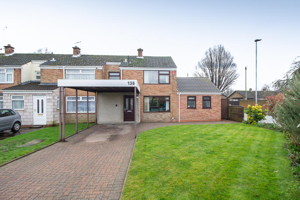 4 bedroom end of terrace house for sale in Crayford Road, Alvaston