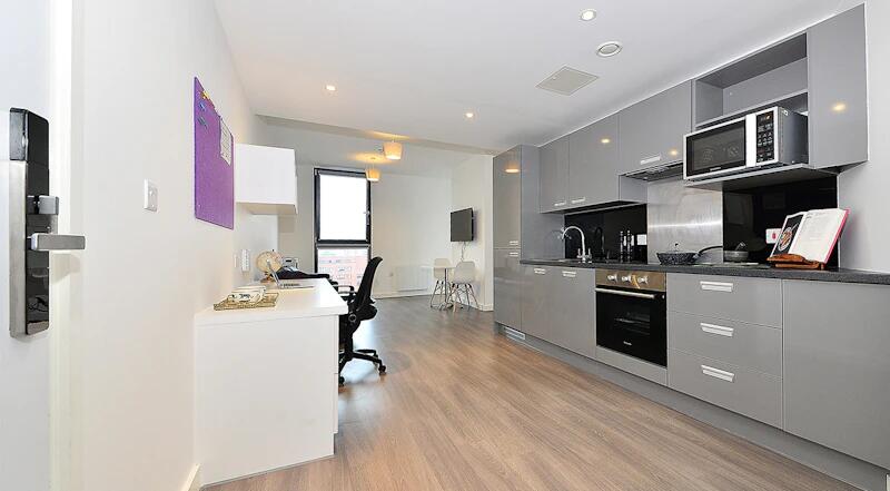 Studio apartment for rent in Bromsgrove Street, B5