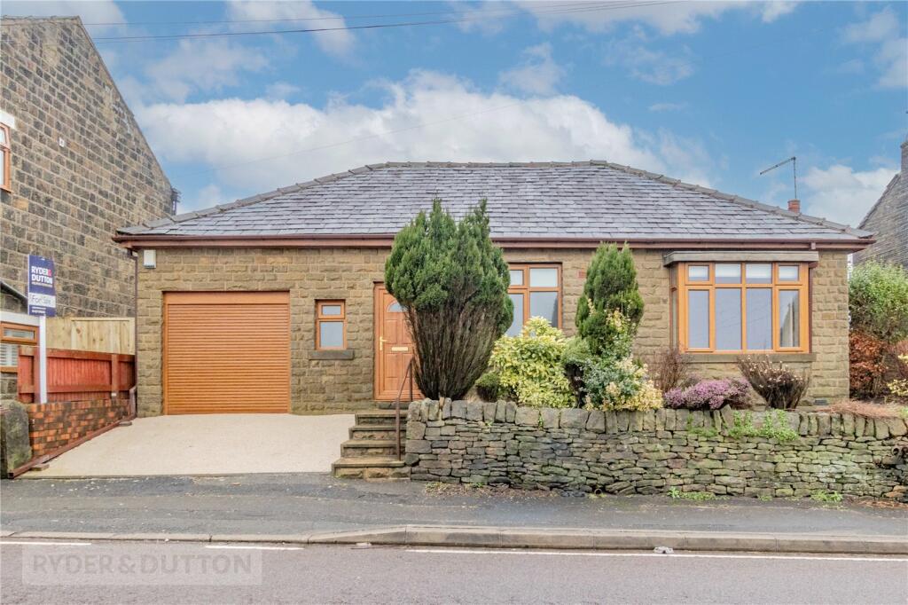 3 bedroom detached bungalow for sale in Oldham Road, Denshaw