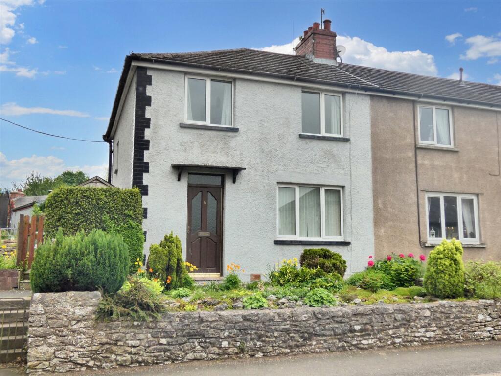 3 bedroom end of terrace house for sale in The Crescent, Kirkby Stephen