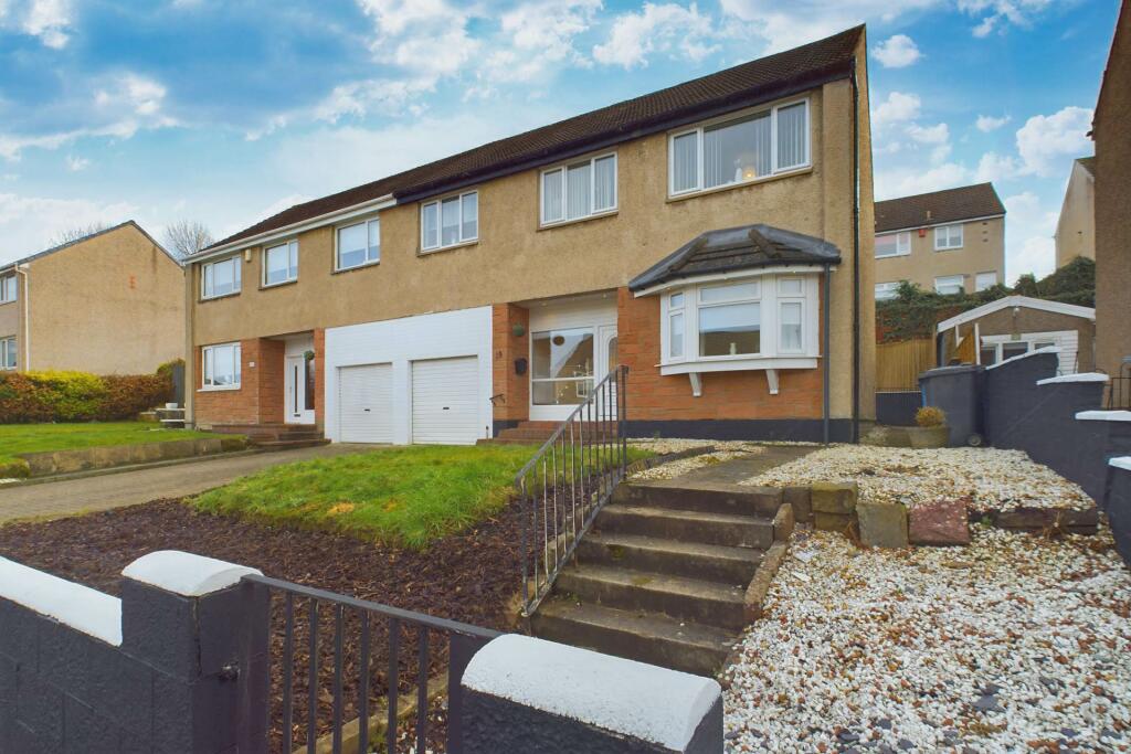 4 bedroom semidetached house for sale in Ormiston Drive, Hamilton, ML3