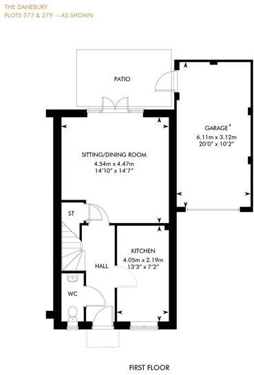 The Danebury, First Floor