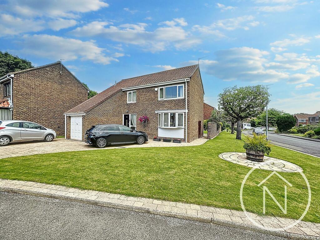 4 bedroom detached house for sale in The Poplars, Wolviston, TS22