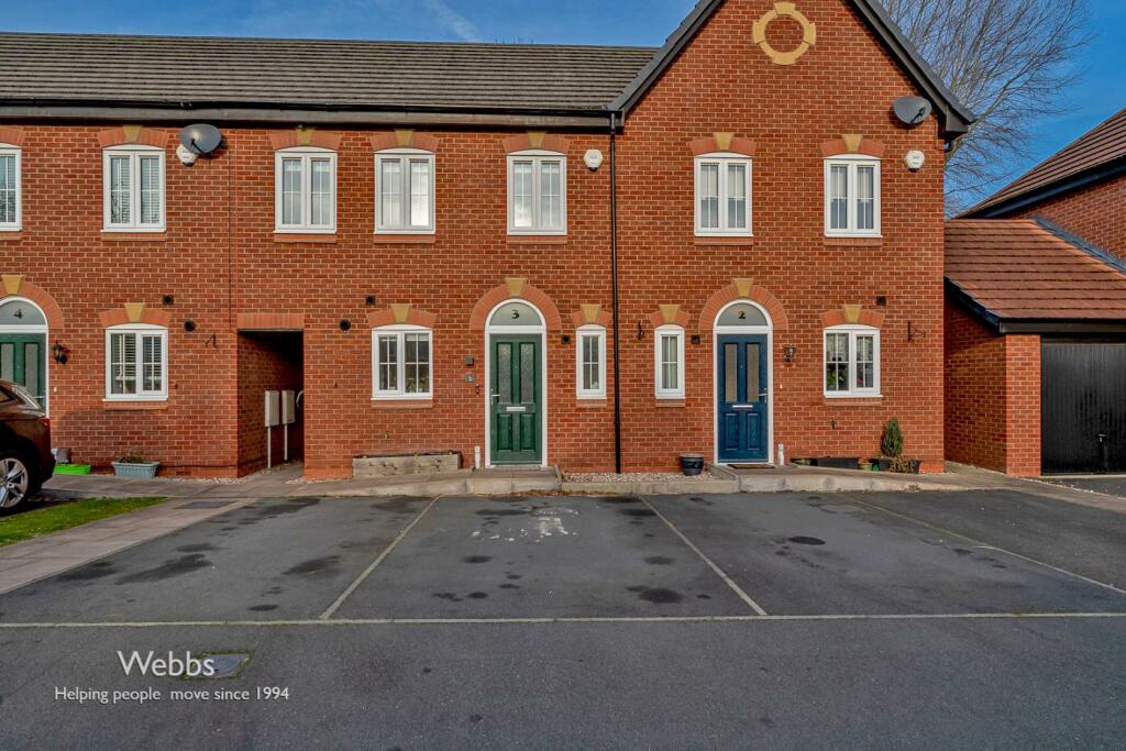 3 bedroom terraced house for sale in Unity Drive, Pelsall, Walsall, WS3