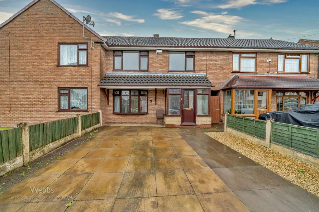 3 bedroom terraced house for sale in Trent Road, Walsall, WS3