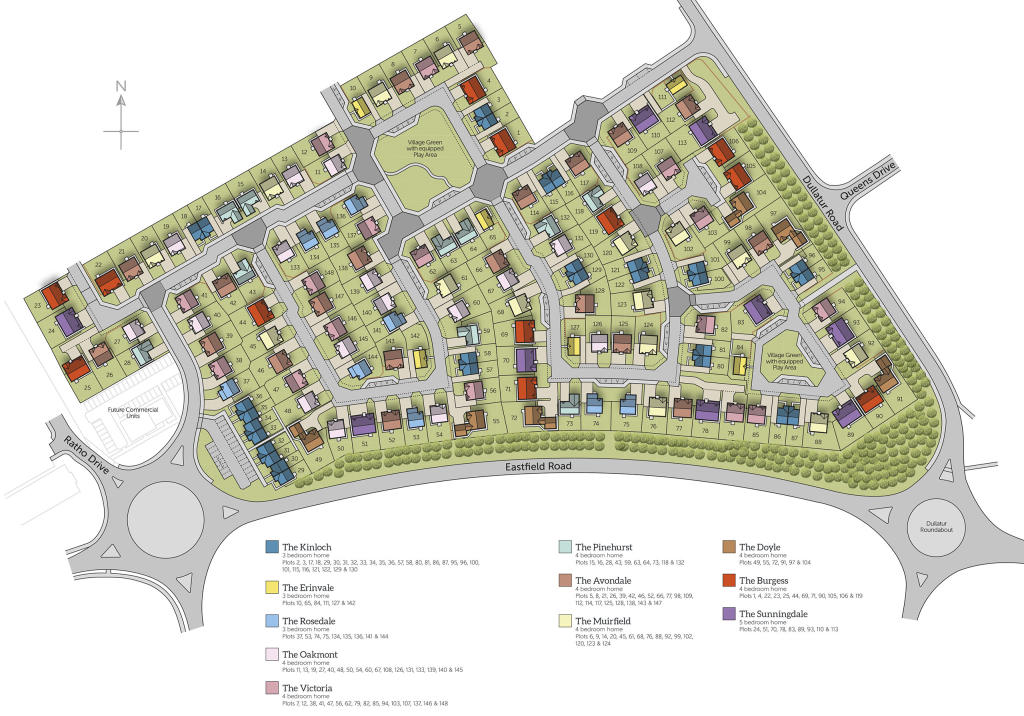 Contact Manor Park New Homes Development by Bellway Homes (Scotland West)