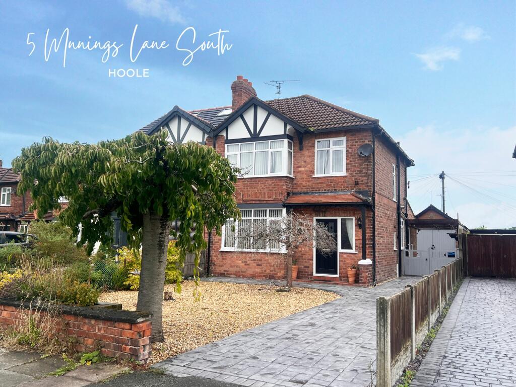 3 bedroom semidetached house for sale in Mannings Lane South, Chester, CH2