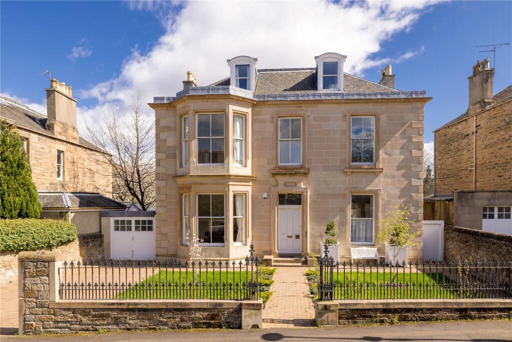 6 bedroom detached house for sale in Mansionhouse Road, Grange, Edinburgh, EH9