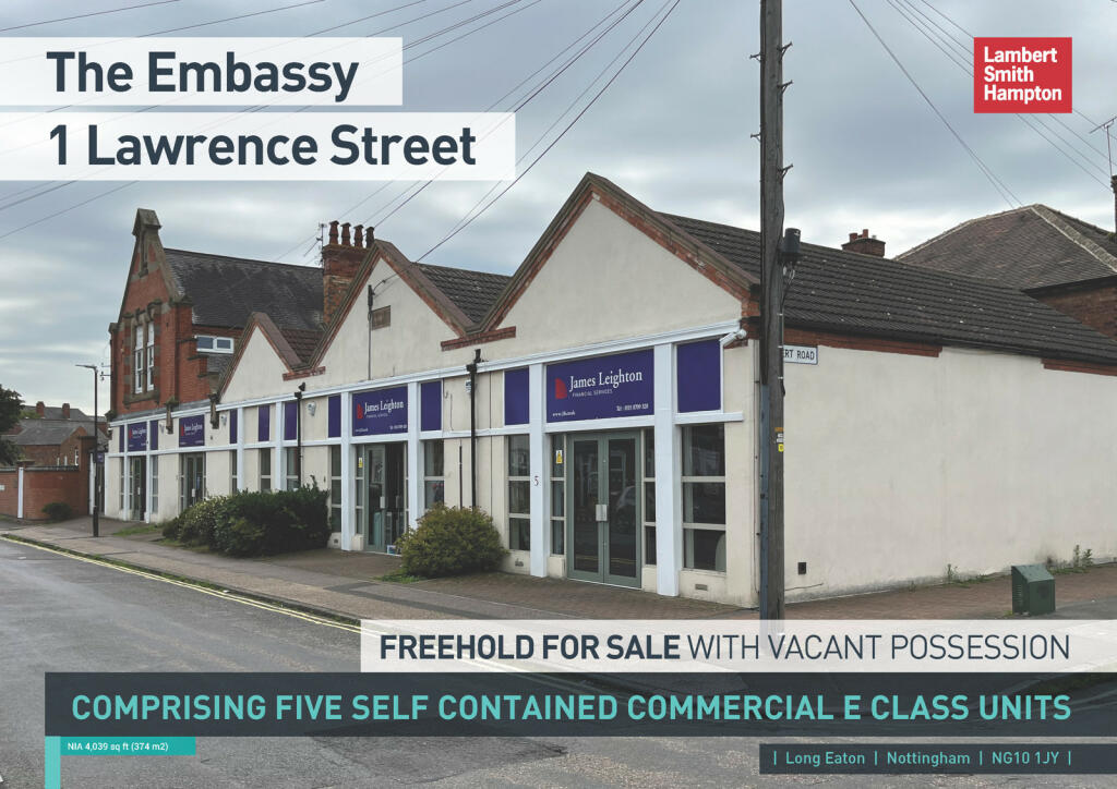 Office for sale in The Embassy, 1 Lawrence Street, Long Eaton