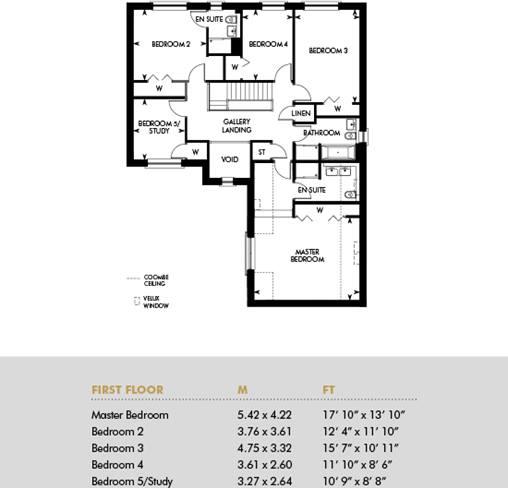 The Melville, First floor