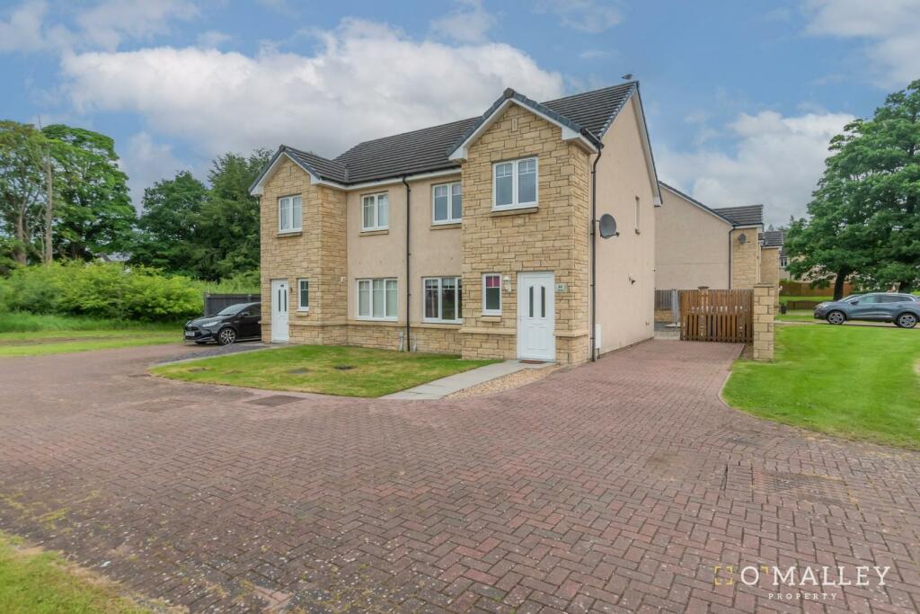 3 bedroom semidetached house for sale in Taran, Alloa, FK10