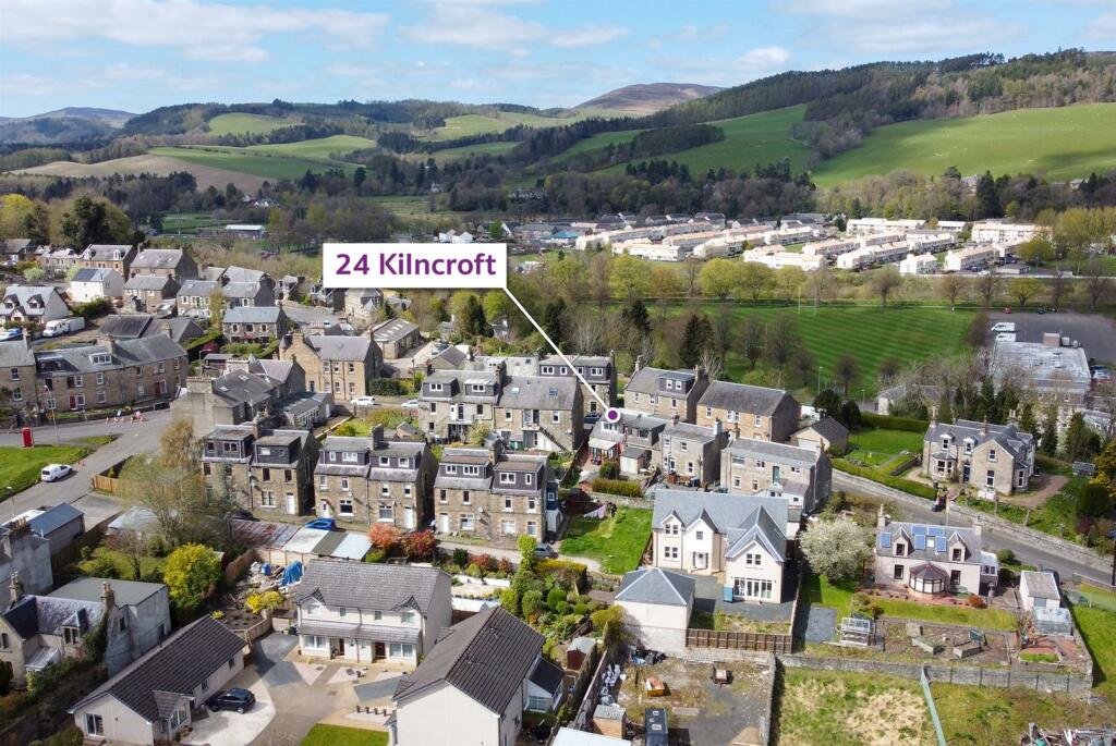 2 bedroom end of terrace house for sale in 24 Kilncroft, Selkirk, TD7