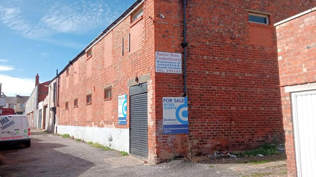 Main image of property: FORMER ROCK FACTORY , REAR OF 28-30 CARSHALTON ROAD , BLACKPOOL, LANCASHIRE, FY1
