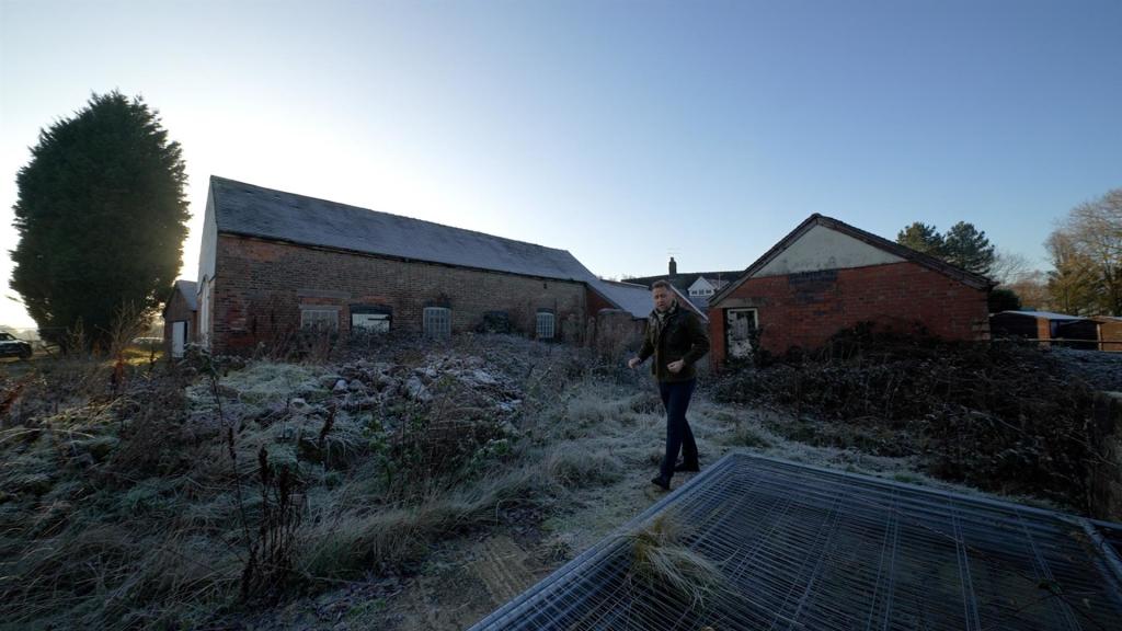 Land for sale in Weld Farm Barns, Peel Lane, Astbury, Congleton, CW12