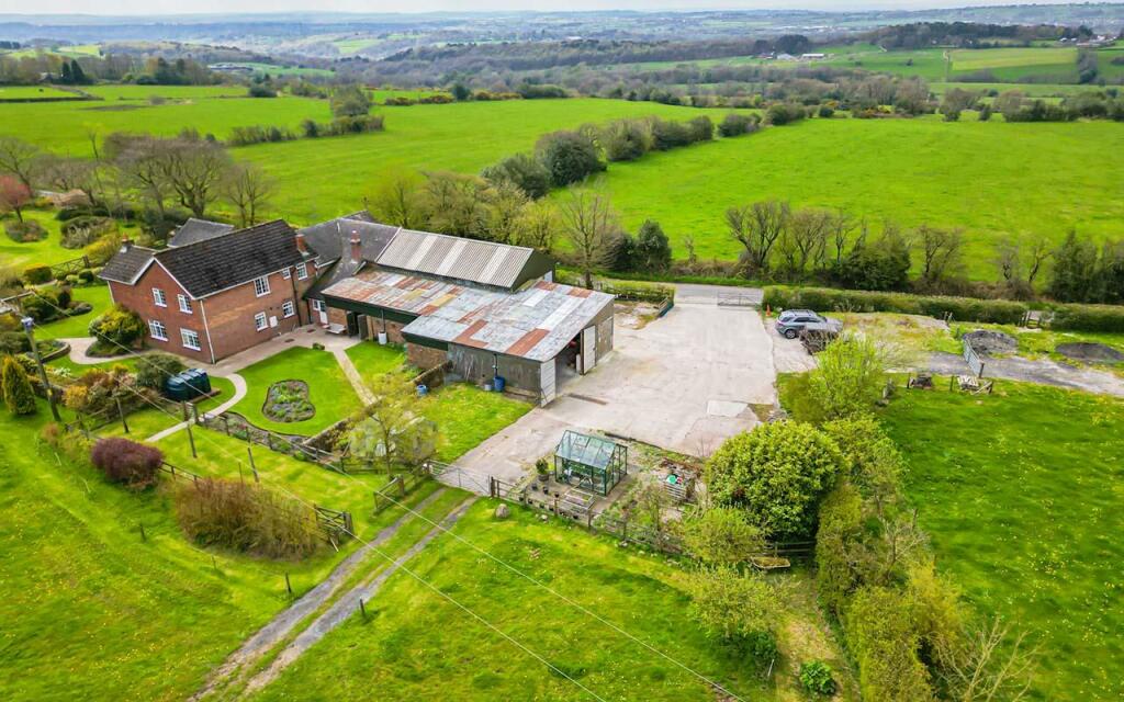 4 bedroom detached house for sale in Crowborough Road, Horton, Leek, ST13
