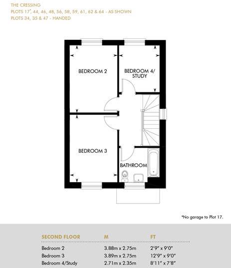 The Cressing, Second Floor
