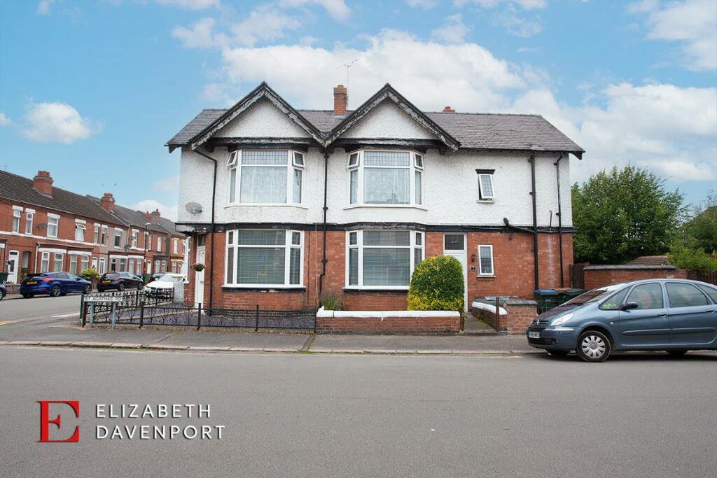 3 bedroom semi-detached house for sale in St. Osburgs Road, Stoke, Coventry, CV2