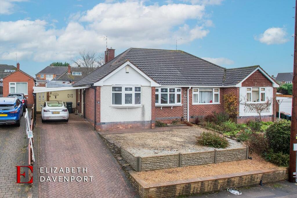 2 bedroom semi-detached bungalow for sale in Derwent Close, Eastern Green, Coventry, CV5