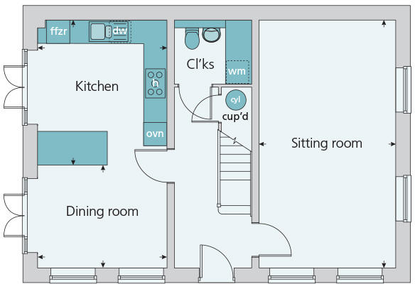 Ground floor plan