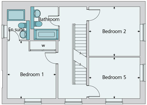 First floor plan