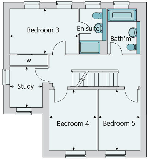 First floor plan