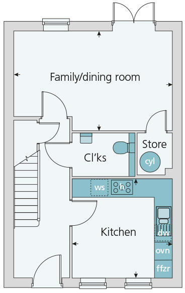 Ground floor plan
