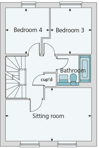 First floor plan