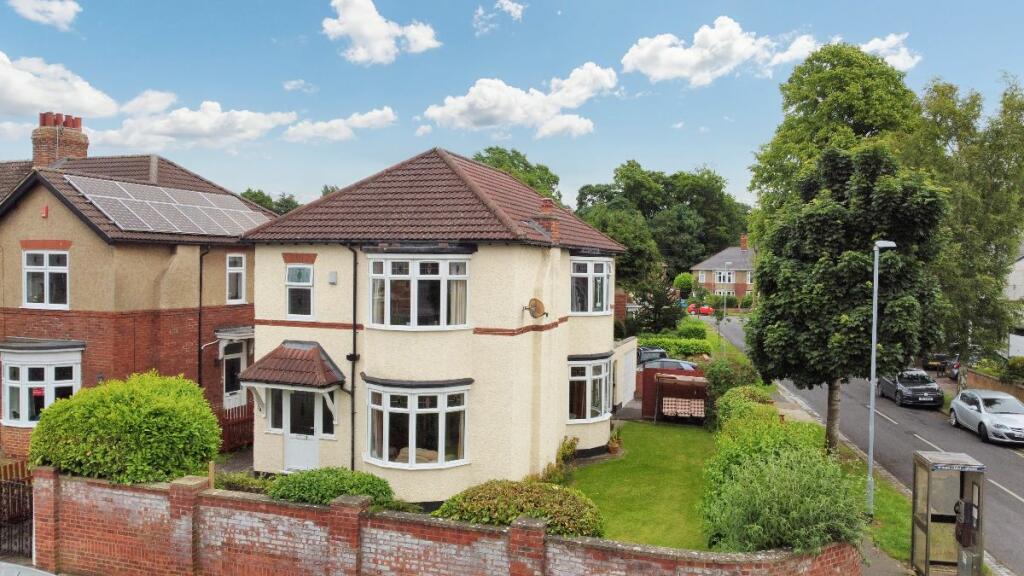 4 bedroom detached house for sale in Pierremont Crescent, Darlington, DL3