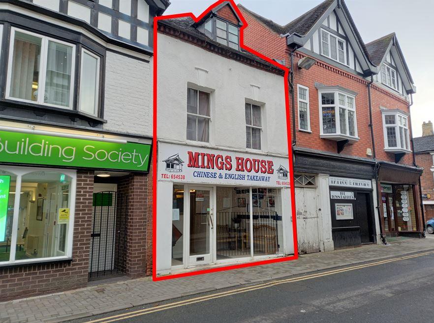 High street retail property for sale in 8 & 8A Cheshire Street, Market