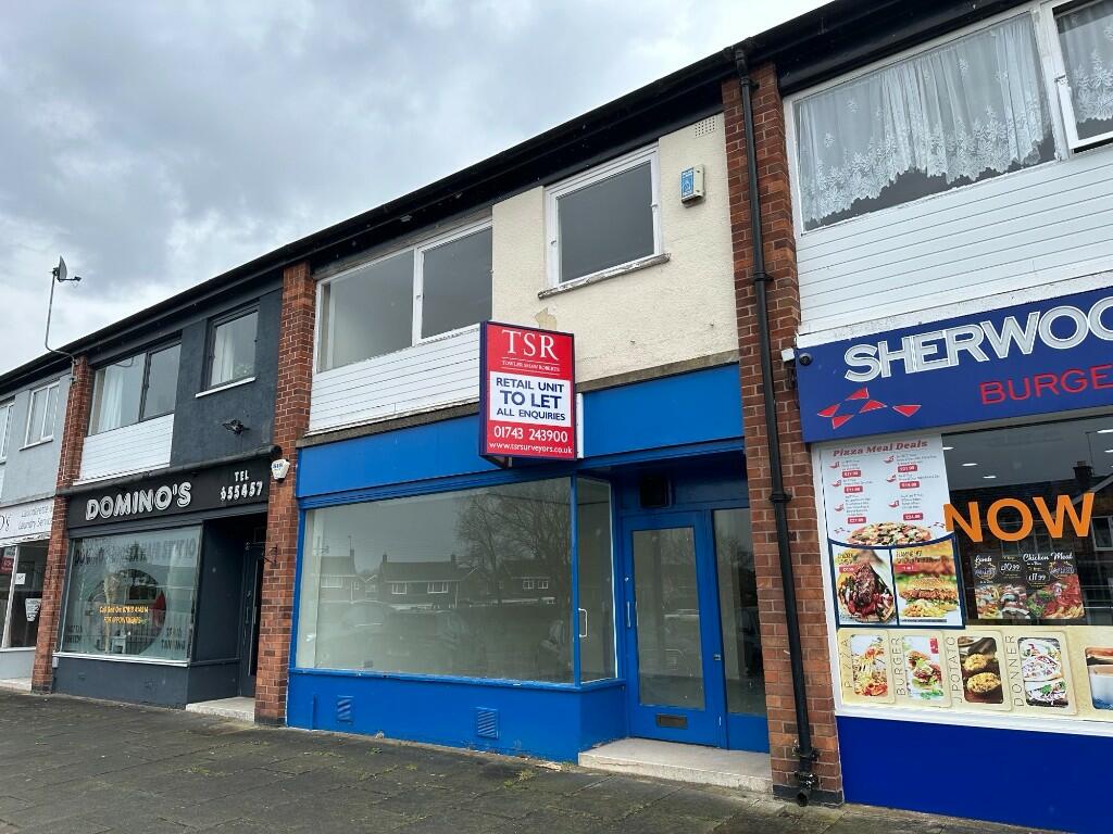 2 bedroom retail property pop up to lease in 5/5A Sherwood Crescent, Market Drayton, Shropshire