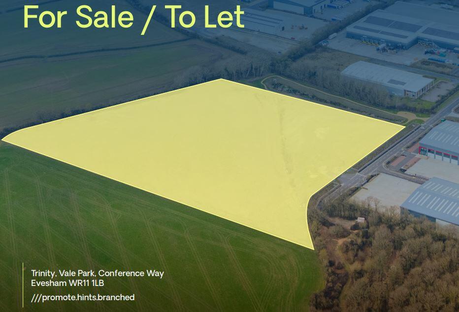 Main image of property: Development Land, Trinity, Vale Park, Conference Way, Evesham WR11 1LB