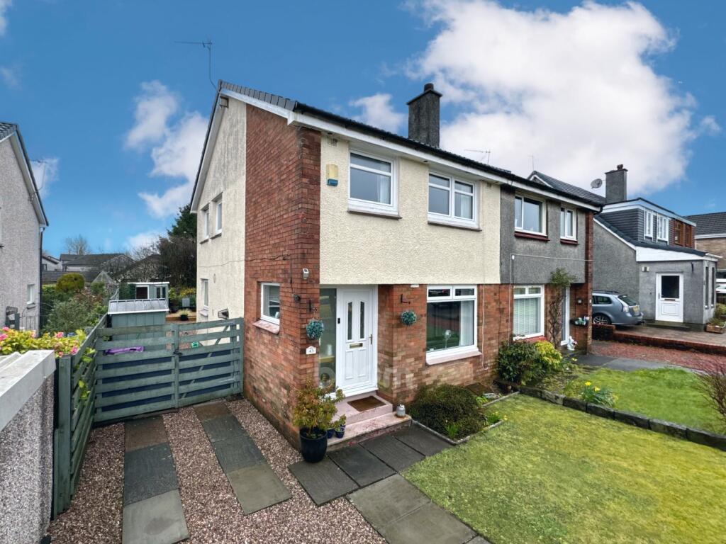 3 bedroom semidetached house for sale in 43 Crummock Gardens, Beith, KA15