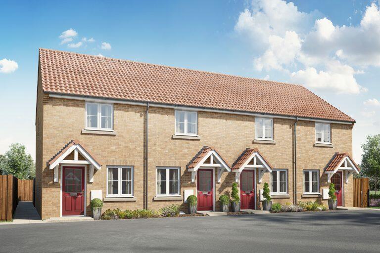 2 bedroom terraced house for sale in Middlegate Road, Frampton, PE20