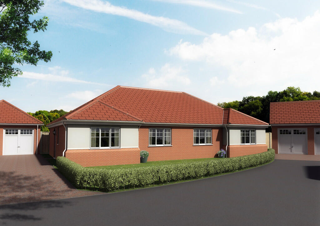 2 bedroom semidetached bungalow for sale in Plot 120 Claydon Park, off Beccles Road, NR31