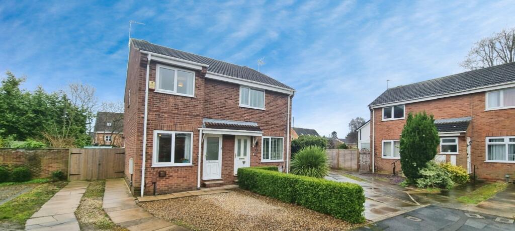 2 bedroom semi-detached house for sale in Halifax Court, York, North Yorkshire, YO30