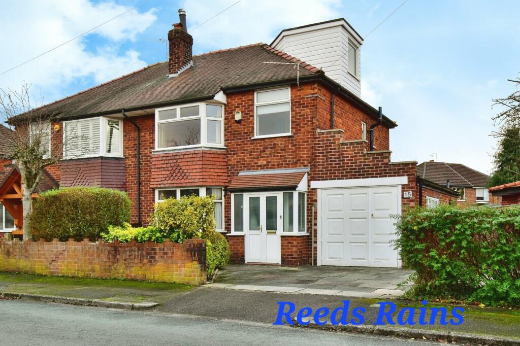 3 bedroom semidetached house for sale in Marlow Drive, Handforth