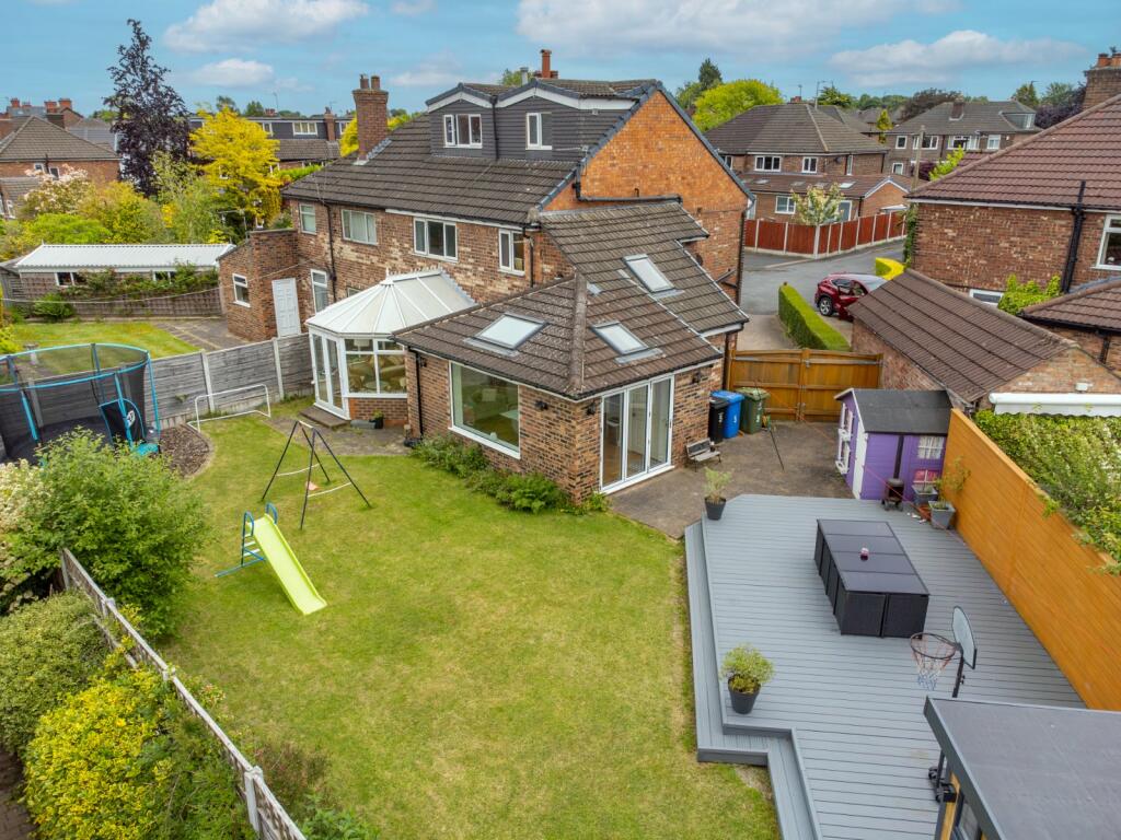 4 bedroom semidetached house for sale in Mottram Drive, Timperley