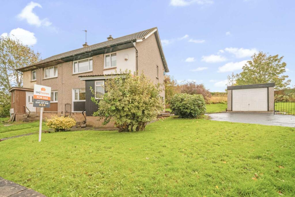 3 bedroom semidetached house for sale in Bankhead Road, Rutherglen, G73